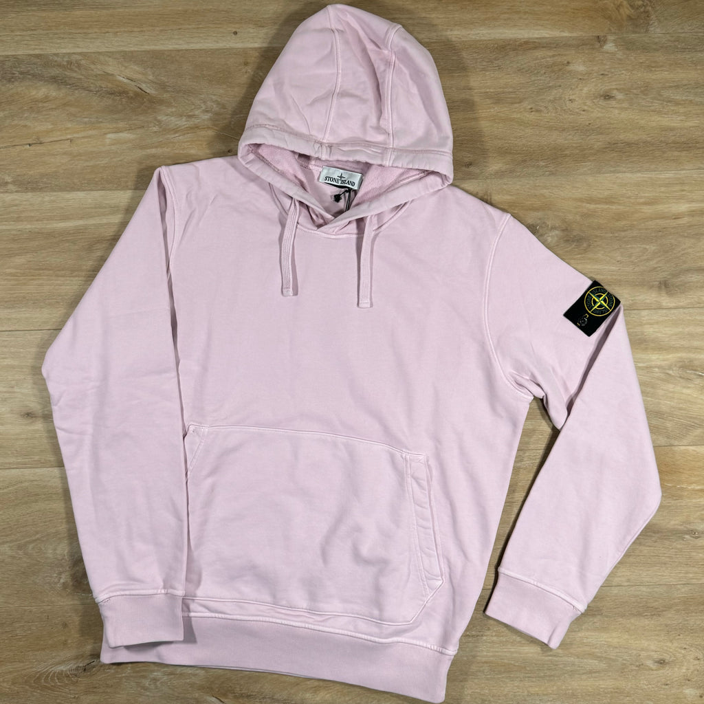Stone island hoodie rose top quartz