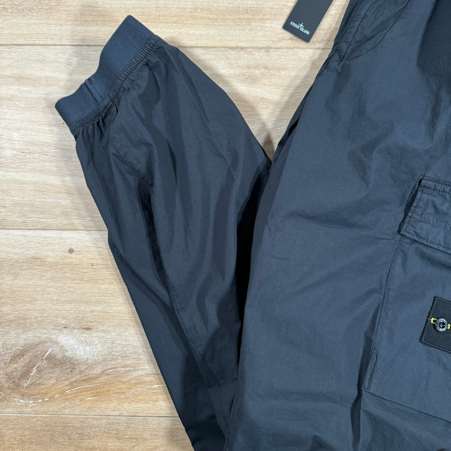 Stone Island Stretch Tela Cargo Pants in Navy