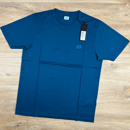 C.P. Company Cotton Logo T-Shirt in Ink Blue