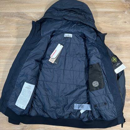 Stone Island Crinkle Reps Nylon Jacket in Navy