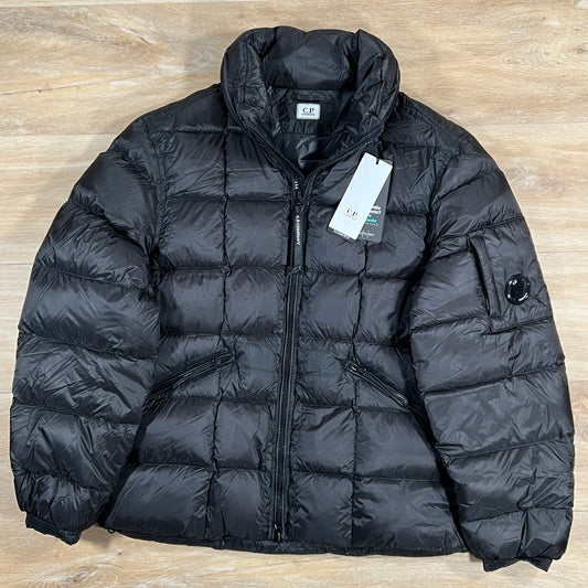 C.P. Company D.D. Shell Down Jacket in Black