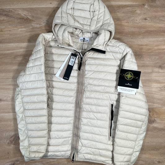 Stone Island Nylon Down-TC Jacket in Stucco