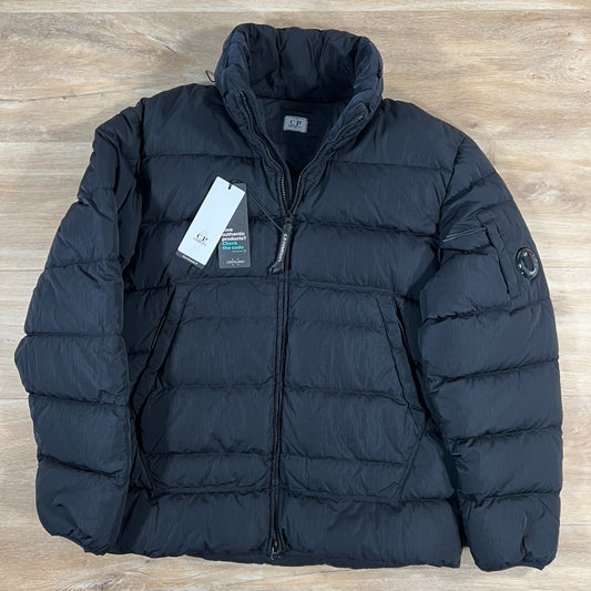 C.P. Company Chrome-R Down Lens Jacket in Navy