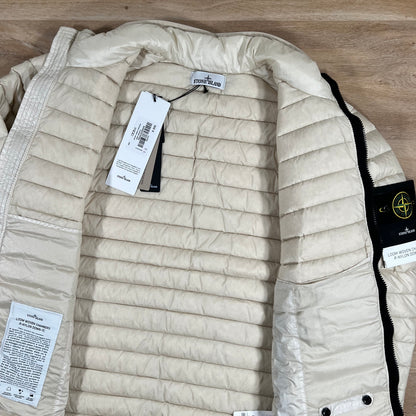 Stone Island Nylon Down-TC Jacket in Stucco