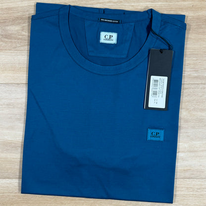C.P. Company Cotton Logo T-Shirt in Ink Blue