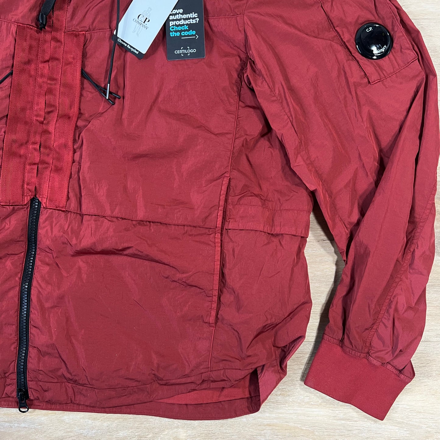 C.P. Company Chrome Lens Jacket in Ketchup