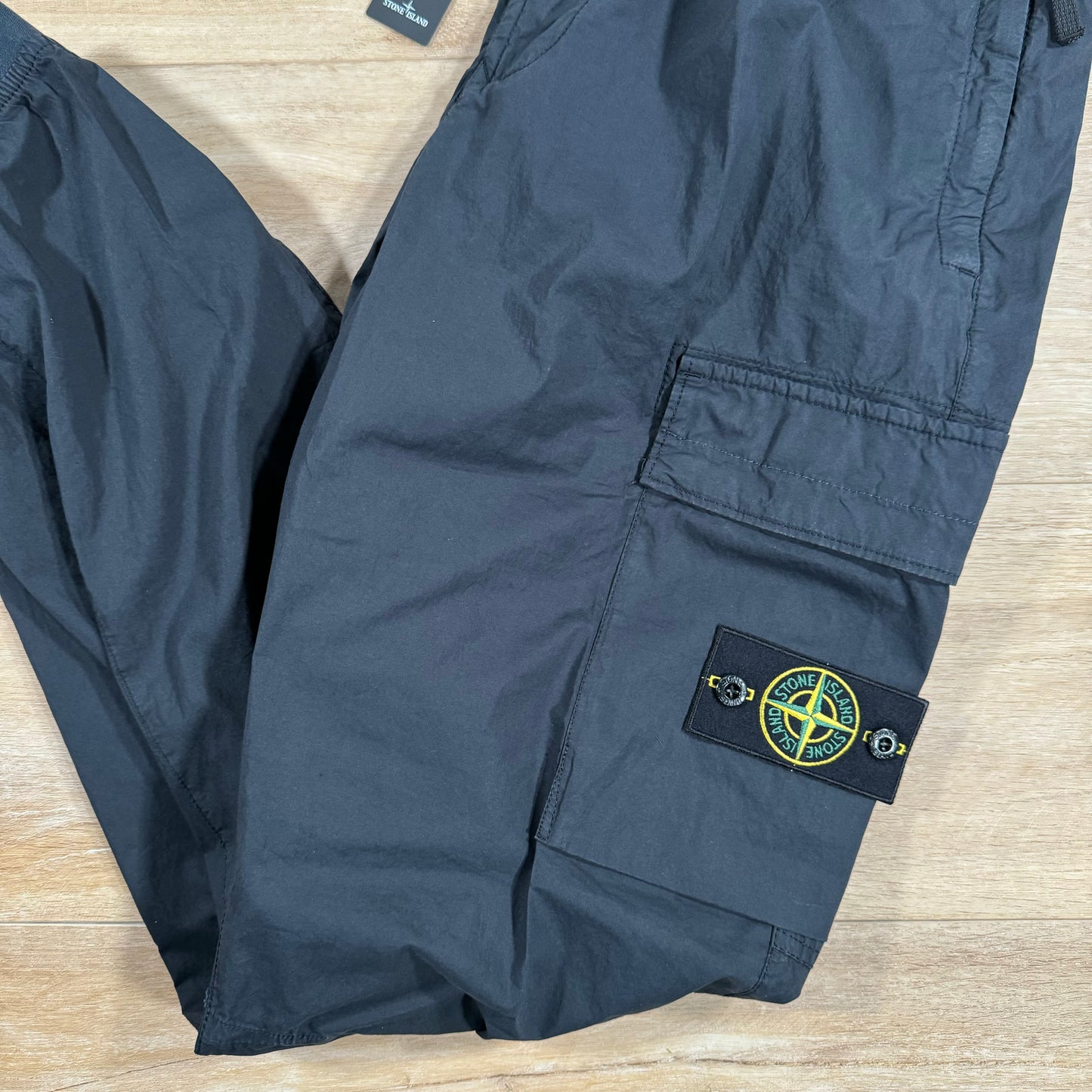 Stone Island Stretch Tela Cargo Pants in Navy