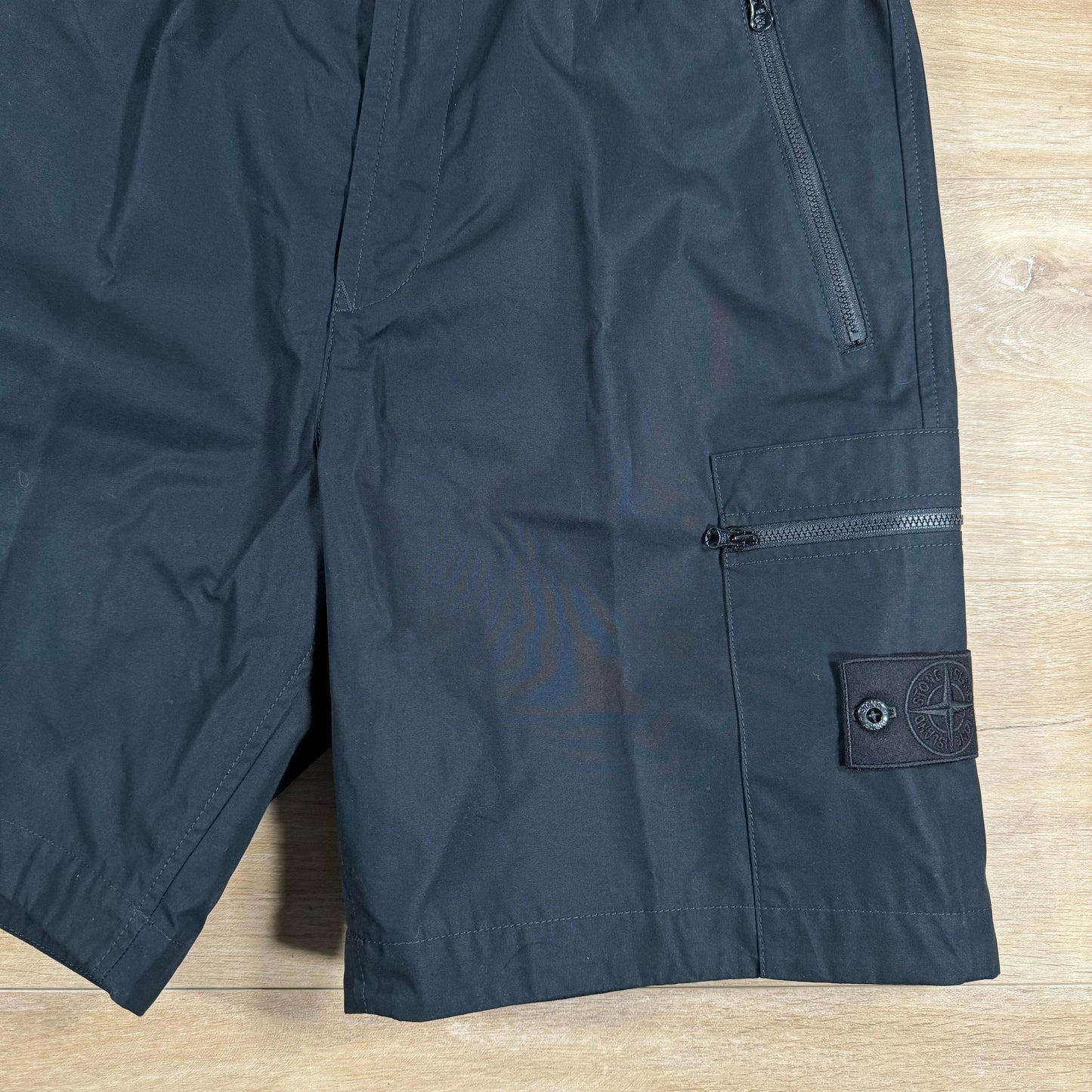 Stone Island Ghost Bermuda Shorts in Black