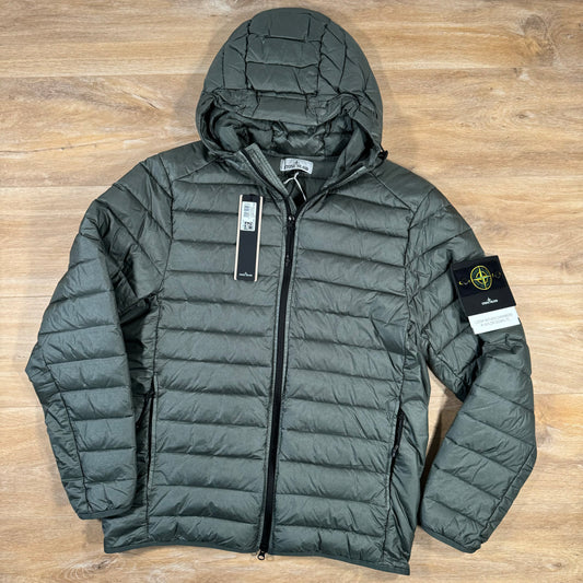 Stone Island Nylon Down-TC Jacket in Musk