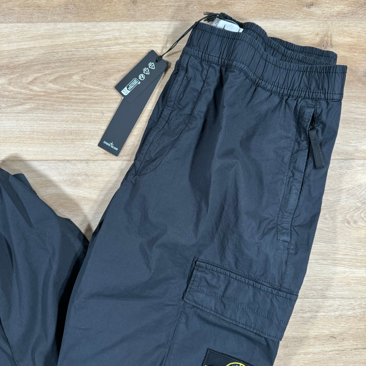 Stone Island Stretch Tela Cargo Pants in Navy