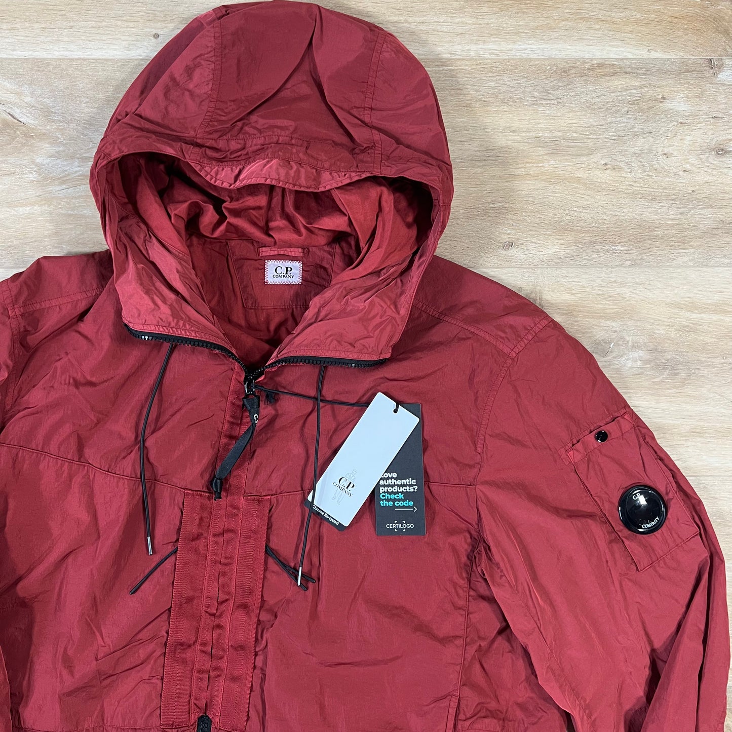 C.P. Company Chrome Lens Jacket in Ketchup