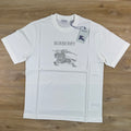 Burberry EKD Seth Knight T-Shirt in Chalk White