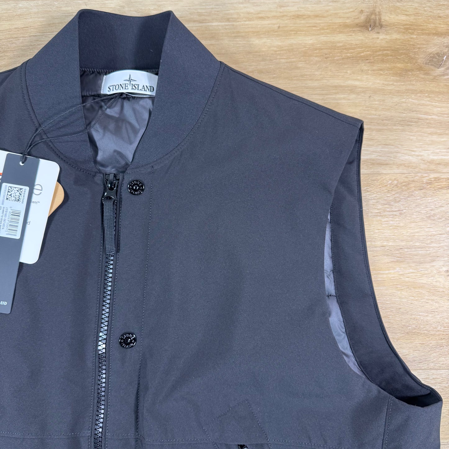 Stone Island Soft Shell-R Vest in Black