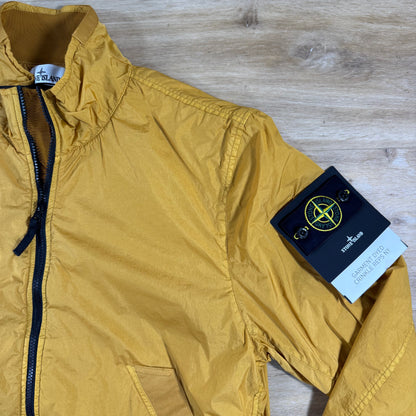 Stone Island Crinkle Reps NY Jacket in Mustard