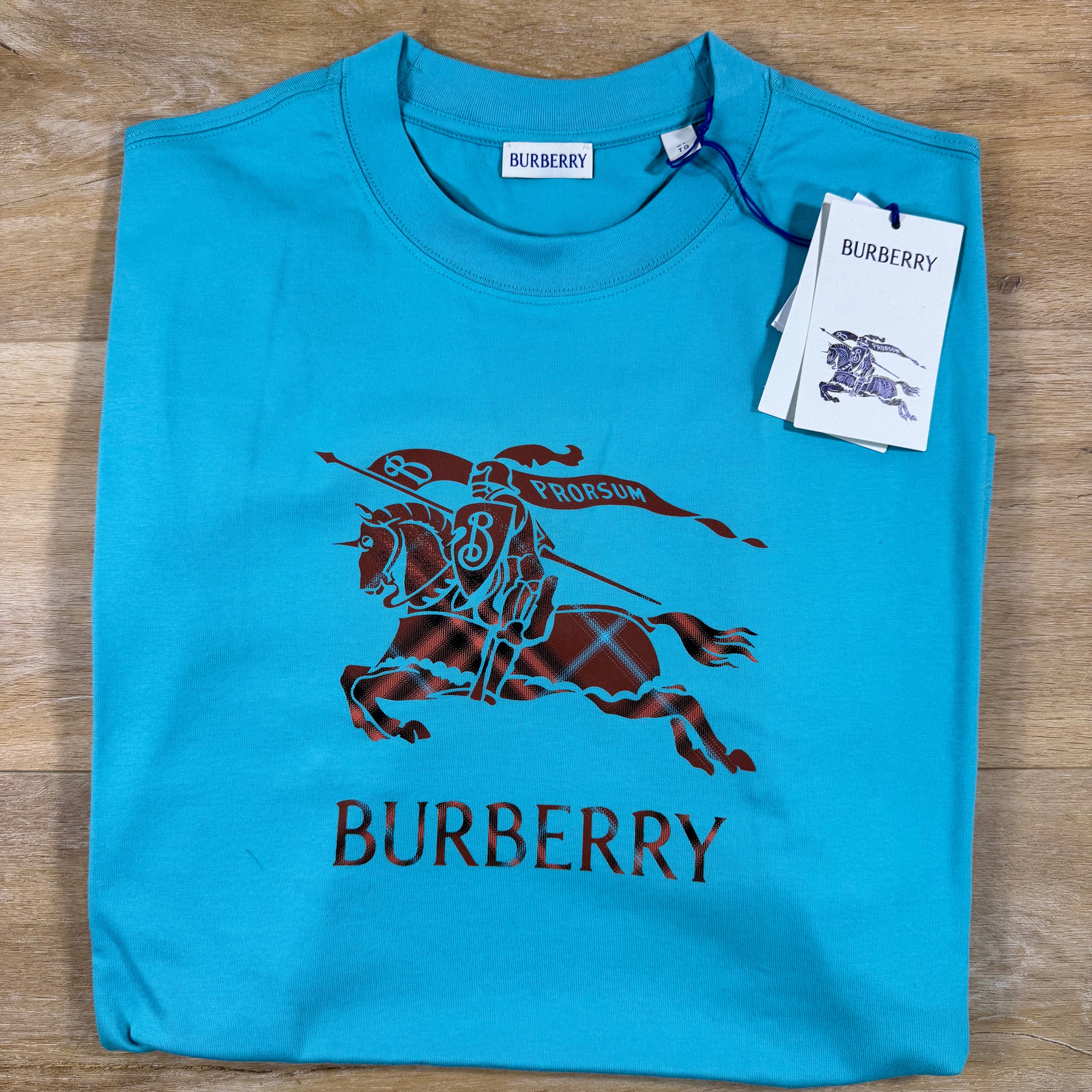 Burberry EKD Ombre T-Shirt in Atom Blue
