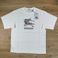 Burberry EKD Sketch T-Shirt in Chalk White