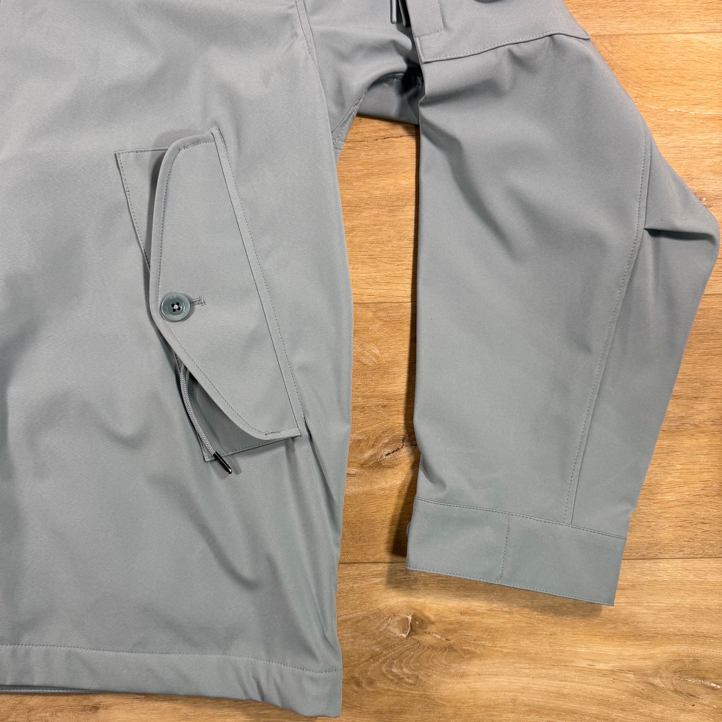 C.P. Company Shell-R Goggle Lens Jacket in Silver Blue