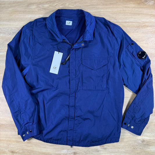 C.P. Company Chrome-R Lens Overshirt in Blueprint