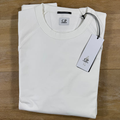 C.P. Company Metropolis Series Sleeve Pocket T-Shirt in Gauze White
