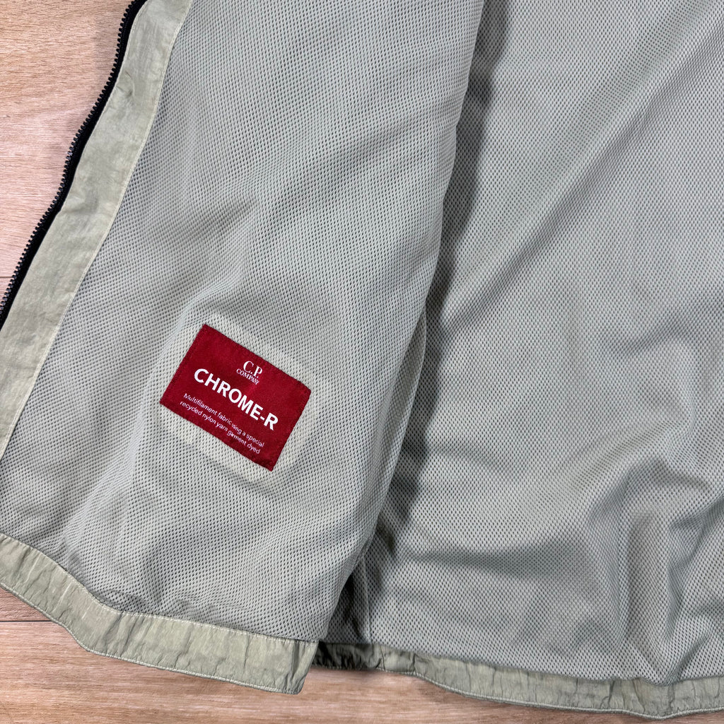 C.P. Company Chrome-R Lens Overshirt in Moss Gray - Green