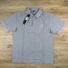 Stone Island Ghost Patch Logo Polo Shirt in Dust Grey