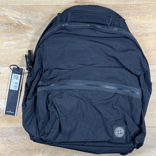 Stone Island Nylon Metal Backpack in Black