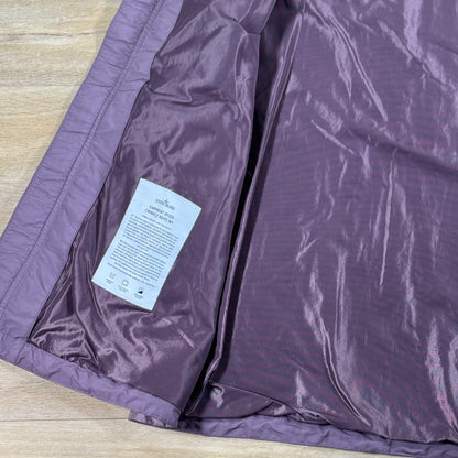 Stone Island Crinkle Reps NY Hooded Jacket in Purple Grey