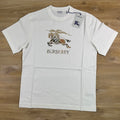 Burberry EKD Ombre T-Shirt in Chalk