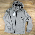 C.P. Company Shell-R Goggle Jacket in Dove