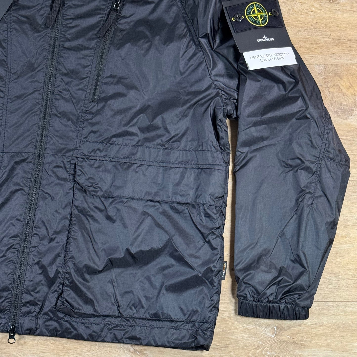 Stone Island Light Ripstop Cordura Advanced Fabrics Jacket in Navy