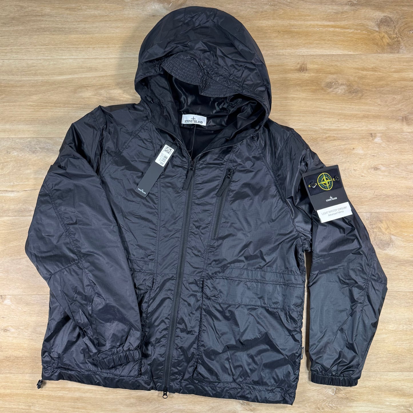 Stone Island Light Ripstop Cordura Advanced Fabrics Jacket in Navy