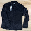 Stone Island Micro-Corduroy Overshirt in Black