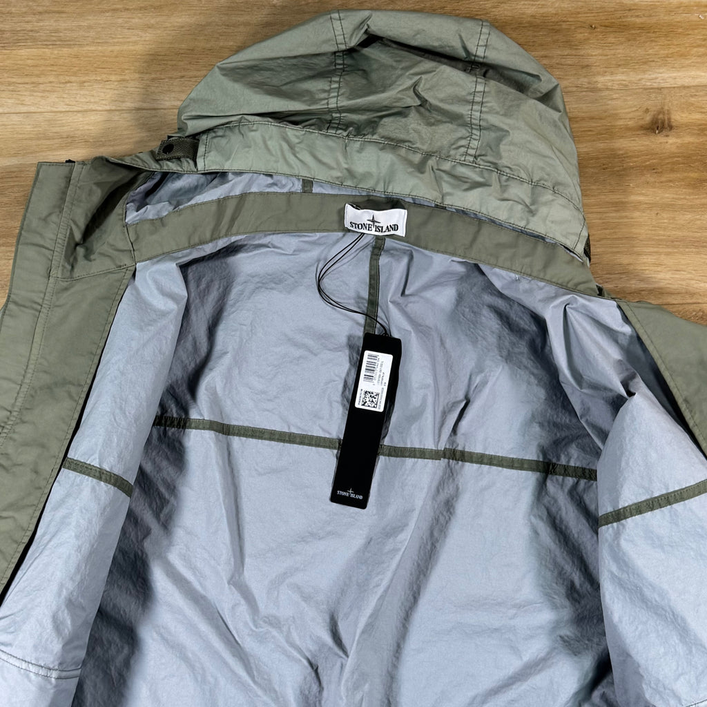 Stone Island Membrana 3L TC Jacket in Sage Green