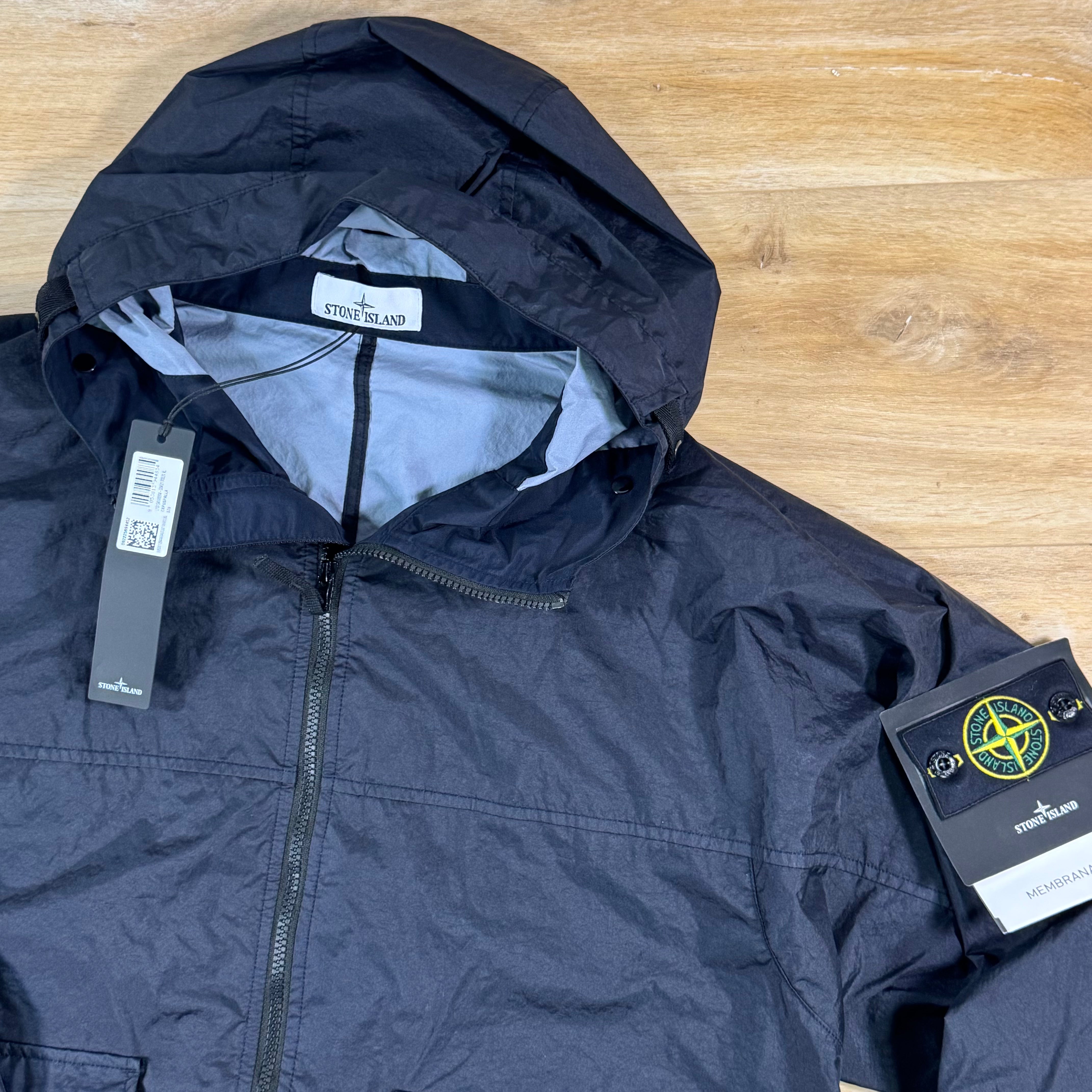 Stone Island Membrana 3L TC Jacket in Navy