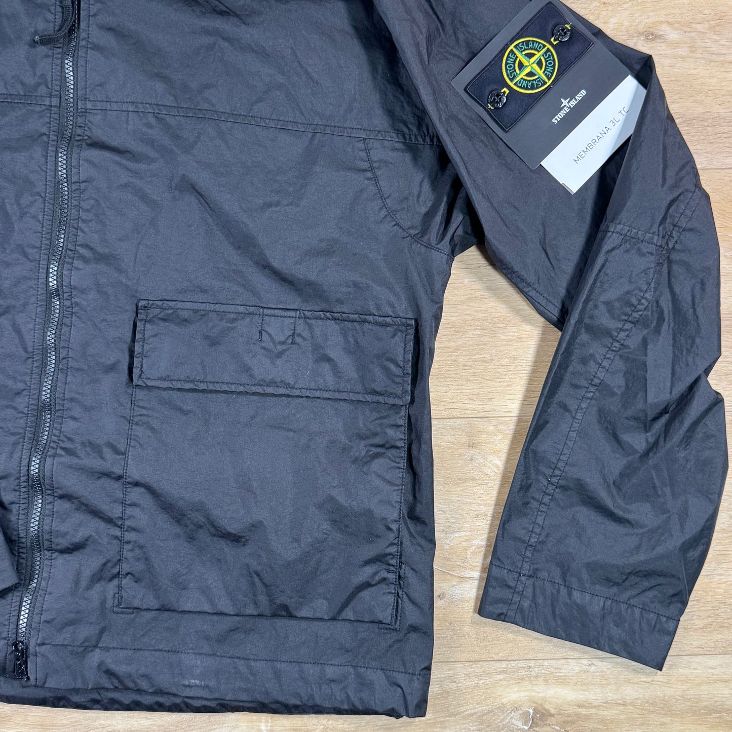 Stone Island Membrana 3L TC Jacket in Black