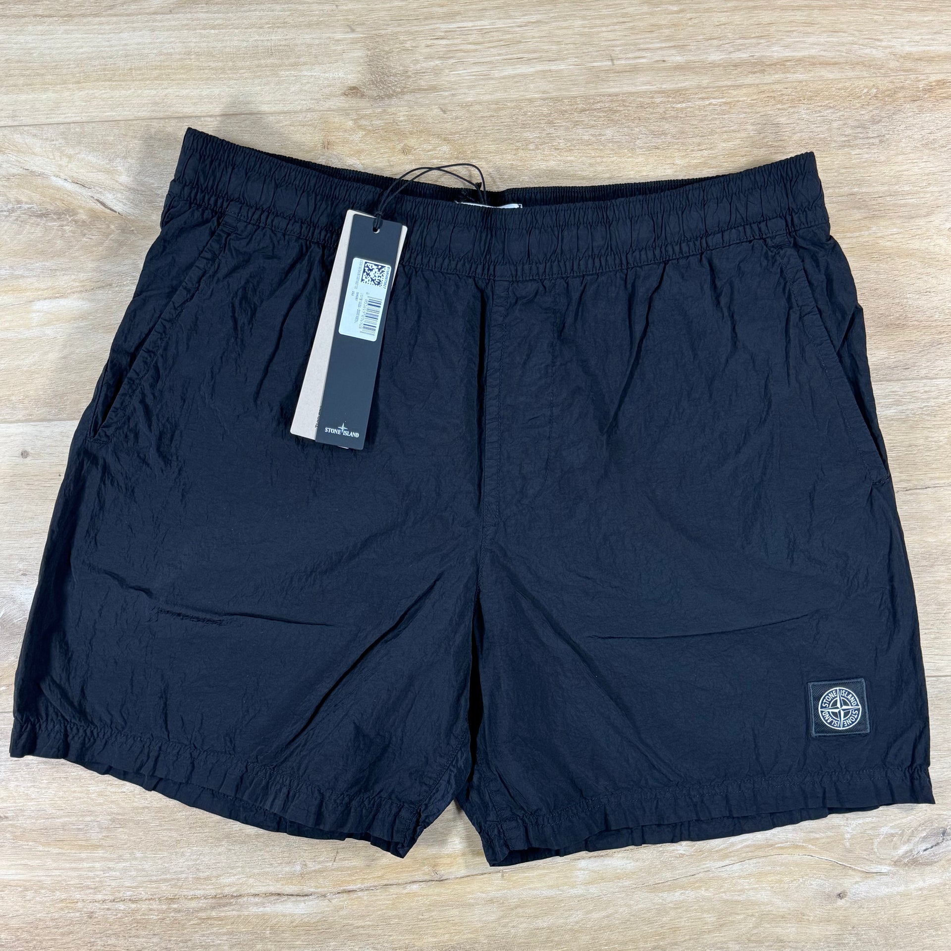 Stone Island Nylon Metal Swim Shorts in Black – Label Menswear