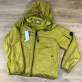 C.P. Company Nada Shield Packable Primaloft Evolve Lens Jacket in Antique Moss - Yellow