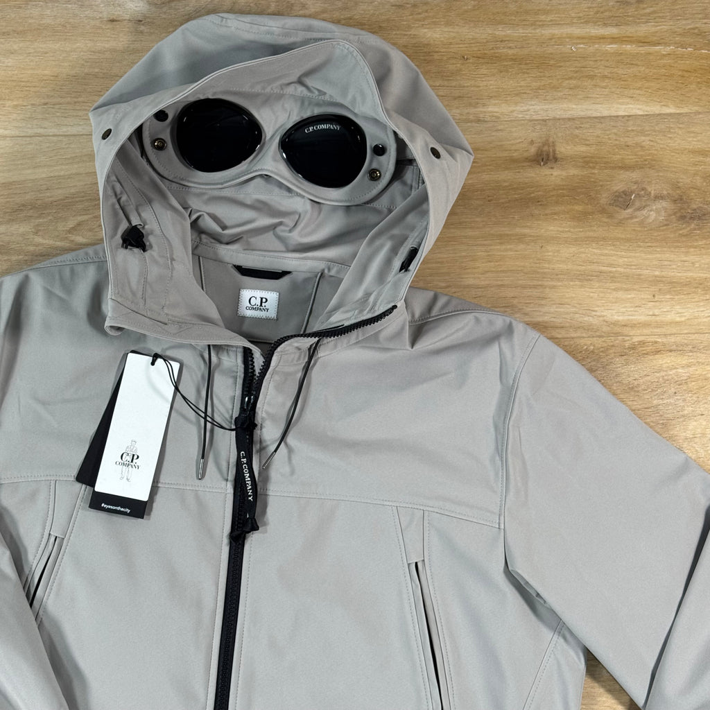 C.P. Company Shell-R Goggle Jacket in Dove