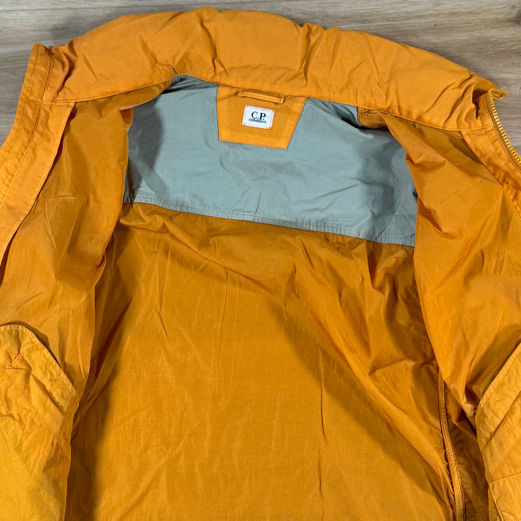 C.P. Company Chrome-R Lens Jacket in Desert Sun - Orange
