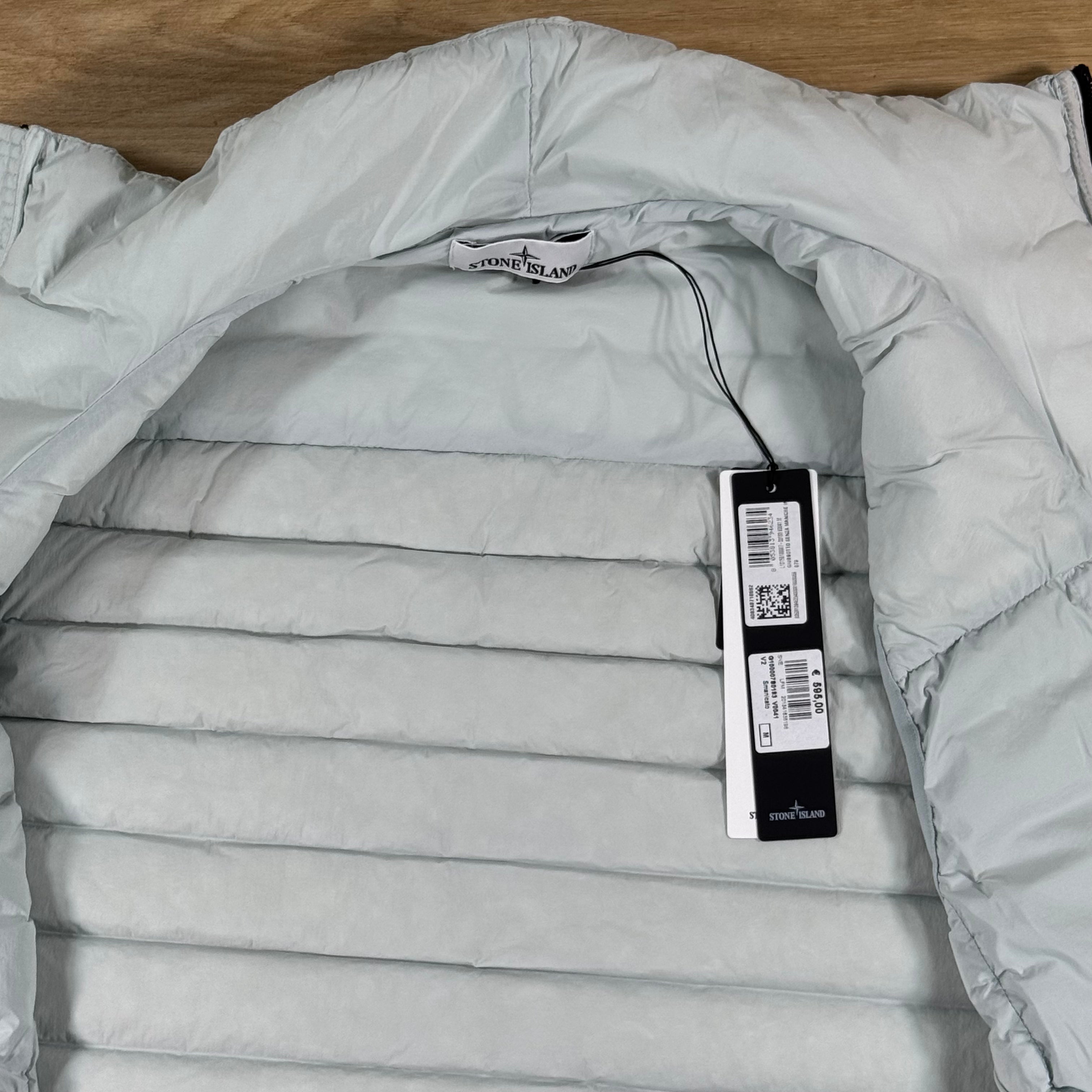 Stone Island Seamless Tunnel Nylon Down-TC Vest in Sky Blue