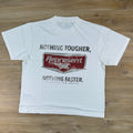 Represent Nothing Faster T-Shirt in Flat White