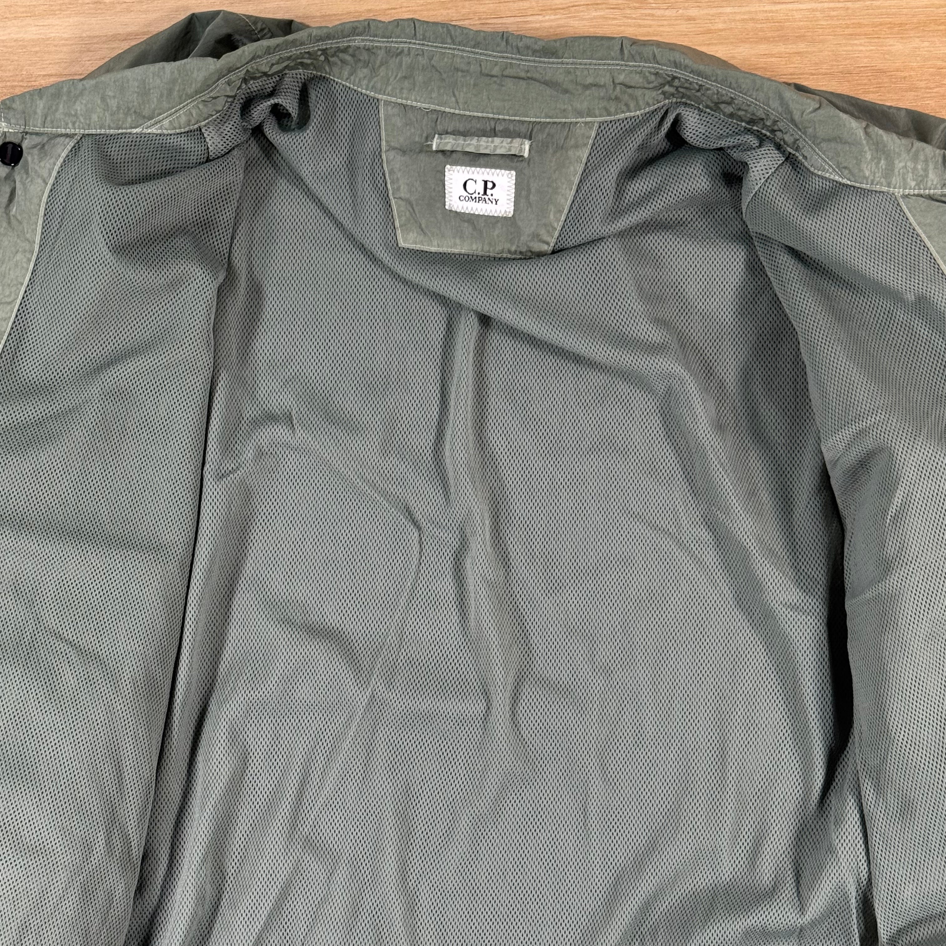 C.P. Company Chrome-R Lens Overshirt in Laurel Wreath