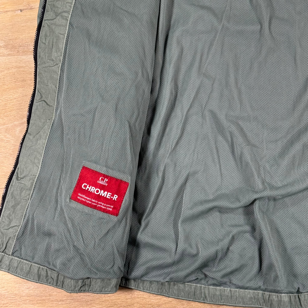 C.P. Company Chrome-R Lens Overshirt in Laurel Wreath