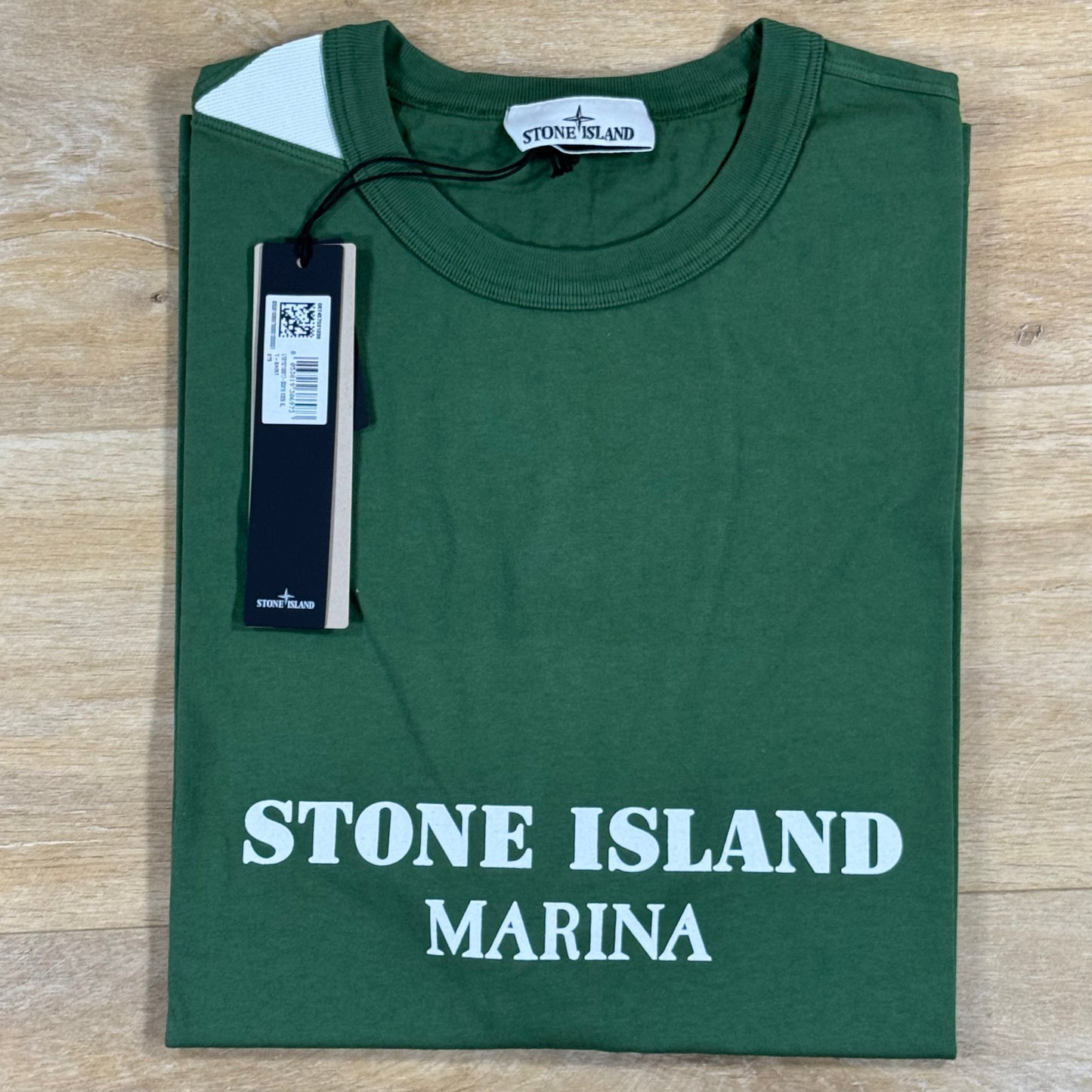 Stone Island Marina Oversized-Fit T-Shirt in Quartz Green