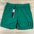 Stone Island Nylon Metal Swim Shorts in Malachite - Green