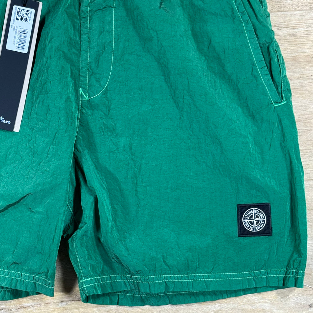 Stone Island Nylon Metal Swim Shorts in Malachite - Green