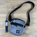 Stone Island Nylon Metal Pouch Bag in Pearl Grey