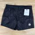Moncler Logo Swim Shorts in Black