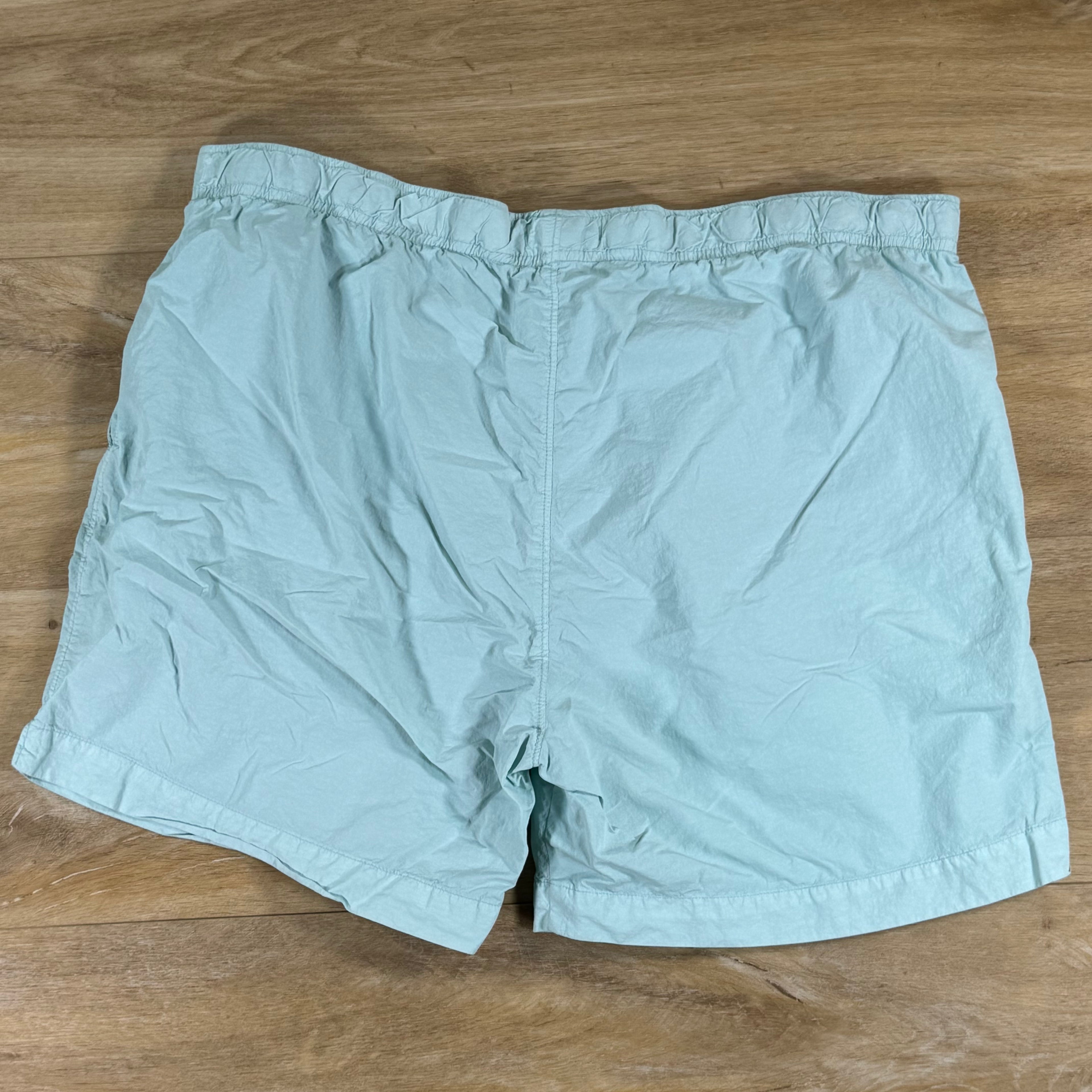 C.P. Company Flatt Nylon Lens Swim Shorts in Misty Blue