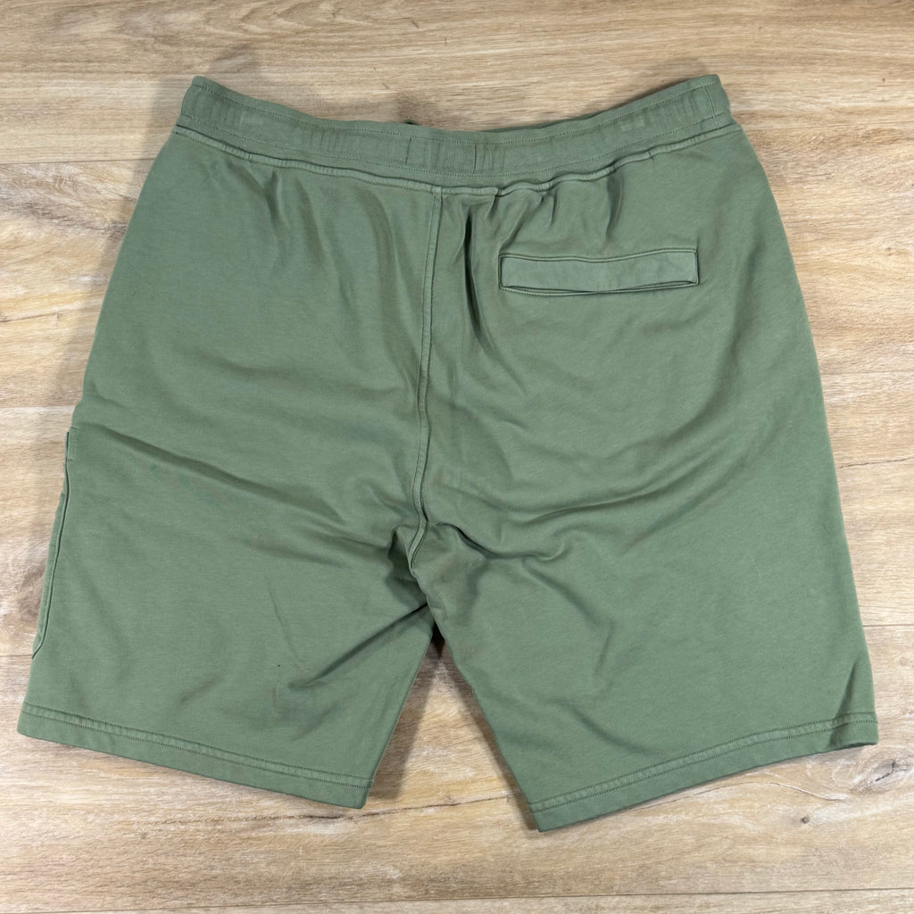 Stone Island Fleece Bermuda Shorts in Sage Green